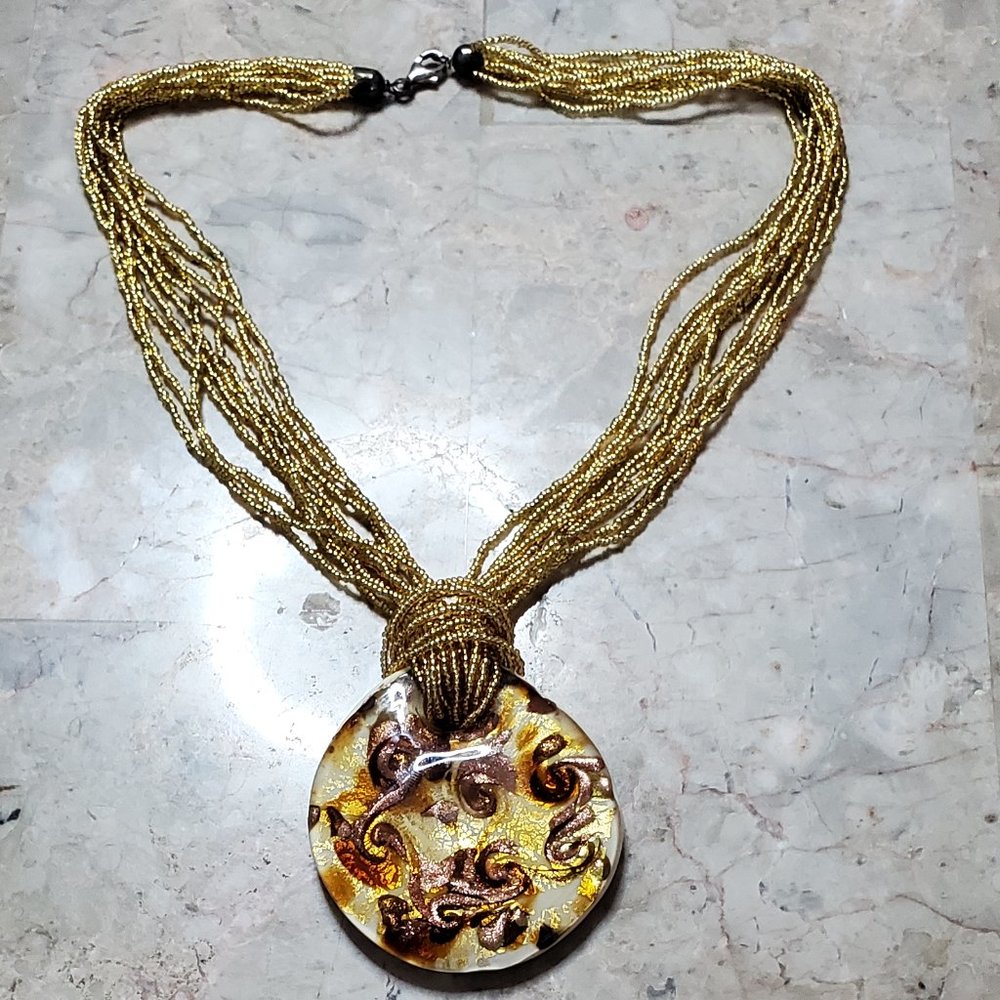 Venetiaurum Murano Glass pendant